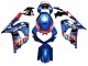 2001-2003 Suzuki GSXR 600 / GSXR 750 Motorcycle Fairings - Blue Red Racing Canada for Sale