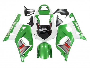 2001-2003 Suzuki GSXR 600 / GSXR 750 Motorcycle Fairings - White Green Silver Red Black Canada for Sale