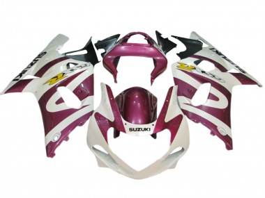 2001-2003 Suzuki GSXR 600 / GSXR 750 Motorcycle Fairings - White Pink Yellow Canada for Sale