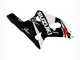 2001-2003 Suzuki GSXR 600 / GSXR 750 Motorcycle Fairings - White Glossy Black Red Canada for Sale