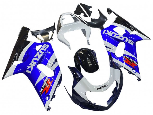 2001-2003 Suzuki GSXR 600 / GSXR 750 Motorcycle Fairings - Blue White Glossy Black Red Canada for Sale