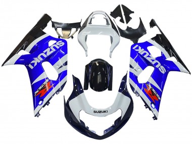 2001-2003 Suzuki GSXR 600 / GSXR 750 Motorcycle Fairings - Blue White Glossy Black Red Canada for Sale
