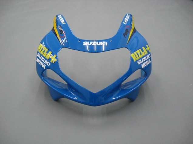 2001-2003 Suzuki GSXR 600 / GSXR 750 Motorcycle Fairings - Blue Yellow Black Motul Rizla Canada for Sale