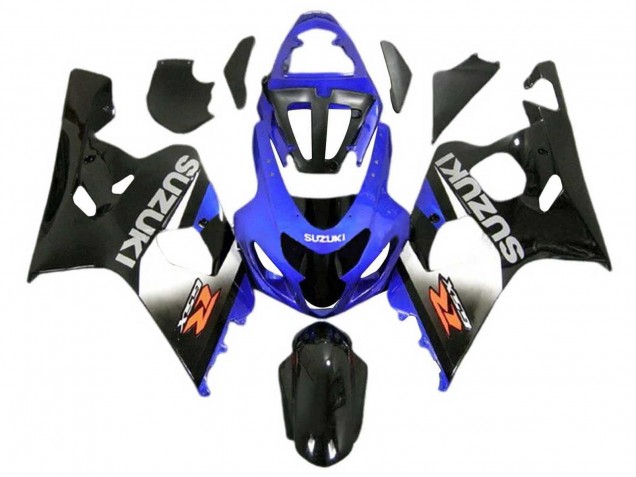 2004-2005 Suzuki GSXR 600 / GSXR 750 Motorcycle Fairings - Blue Black Canada for Sale