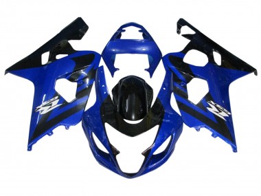 2004-2005 Suzuki GSXR 600 / GSXR 750 Motorcycle Fairing Kits - Blue Black Canada for Sale
