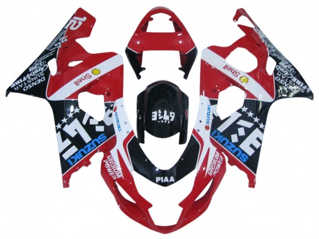 2004-2005 Suzuki GSXR 600 / GSXR 750 Motorcycle Fairings - Red White Black Blue Canada for Sale