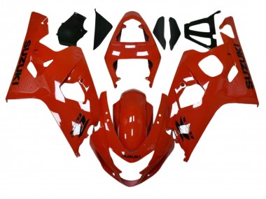 2004-2005 Suzuki GSXR 600 / GSXR 750 Motorcycle Fairing - Red Black Canada for Sale