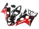 2004-2005 Suzuki GSXR 600 / GSXR 750 Motorcycle Fairings - Glossy Black Red Jordan Michelin Canada for Sale