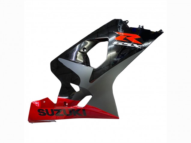 2004-2005 Suzuki GSXR 600 / GSXR 750 Motorcycle Fairings - Black Grey Red Canada for Sale
