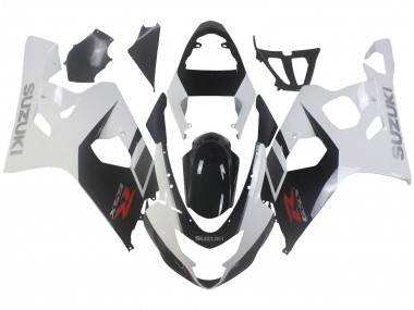 2004-2005 Suzuki GSXR 600 / GSXR 750 Motorcycle Fairings - White Black Red Canada for Sale