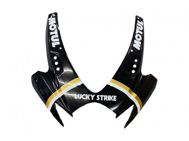 2006-2007 Suzuki GSXR 600 / GSXR 750 Motorcycle Fairings - Glossy Black White Motul Lucky Strike Canada for Sale