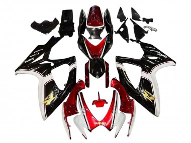 2006-2007 Suzuki GSXR 600 / GSXR 750 Motorcycle Fairings - Red White Black Yellow Canada for Sale