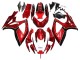 2006-2007 Suzuki GSXR 600 / GSXR 750 Motorcycle Fairings - Red Black Canada for Sale