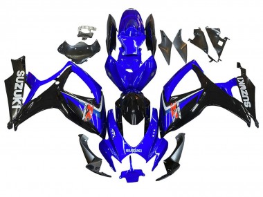 2006-2007 Suzuki GSXR 600 / GSXR 750 Motorcycle Fairings - Blue Black Red Canada for Sale