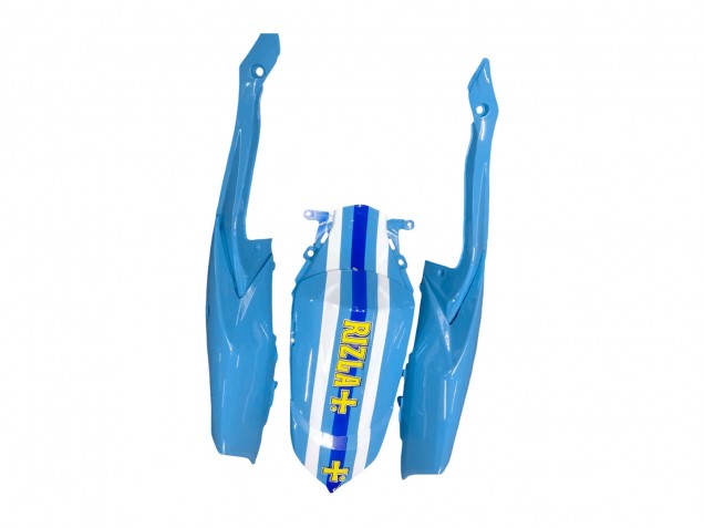 2008-2010 Suzuki GSXR 600 / GSXR 750 Motorcycle Fairings - Blue Yellow Rizla Canada for Sale