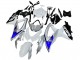 2008-2010 Suzuki GSXR 600 / GSXR 750 Motorcycle Fairings - White Silver Blue Black Canada for Sale