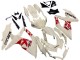 2008-2010 Suzuki GSXR 600 / GSXR 750 Motorcycle Fairings - Cream White Red Black Canada for Sale