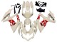 2008-2010 Suzuki GSXR 600 / GSXR 750 Motorcycle Fairings - Cream White Red Black Canada for Sale