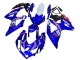 2008-2010 Suzuki GSXR 600 / GSXR 750 Motorcycle Fairings - White Blue Pink Ecstar Motul Canada for Sale