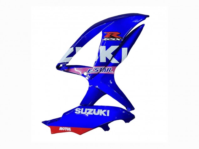 2008-2010 Suzuki GSXR 600 / GSXR 750 Motorcycle Fairings - White Blue Pink Ecstar Motul Canada for Sale