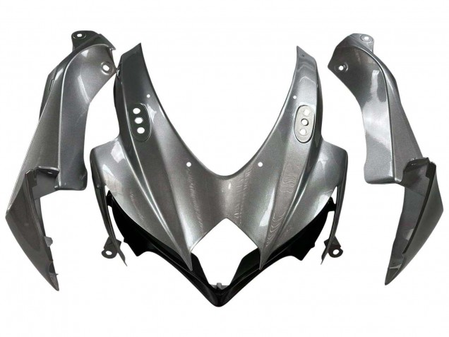 2008-2010 Suzuki GSXR 600 / GSXR 750 Motorcycle Fairings - Matte Grey Black Canada for Sale