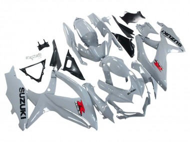 2008-2010 Suzuki GSXR 600 / GSXR 750 Motorcycle Fairings - Glossy Grey Canada for Sale
