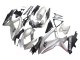 2008-2010 Suzuki GSXR 600 / GSXR 750 Motorcycle Fairings - Silver Matte Black Canada for Sale