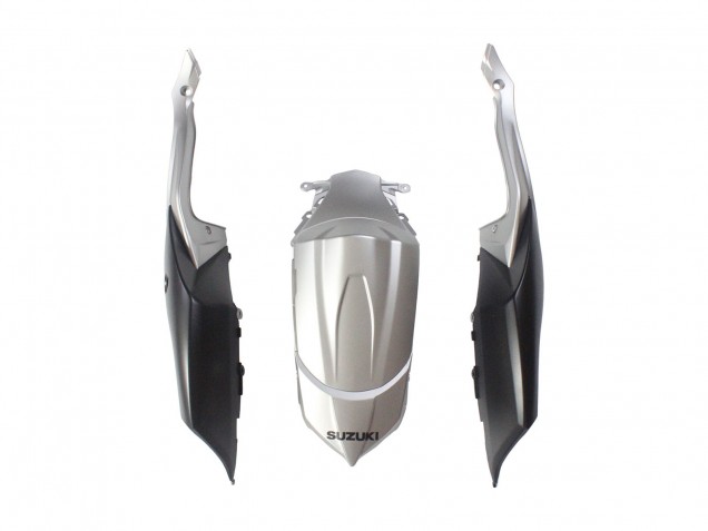 2008-2010 Suzuki GSXR 600 / GSXR 750 Motorcycle Fairings - Silver Matte Black Canada for Sale