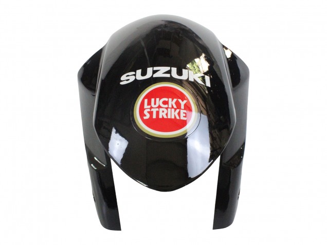 2008-2010 Suzuki GSXR 600 / GSXR 750 Motorcycle Fairings - Glossy Black Red White Motul Lucky Strike Canada for Sale