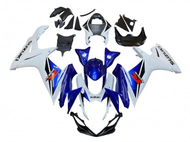 2011-2024 Suzuki GSXR 600 / GSXR 750 Motorcycle Fairing - White Blue Red Canada for Sale