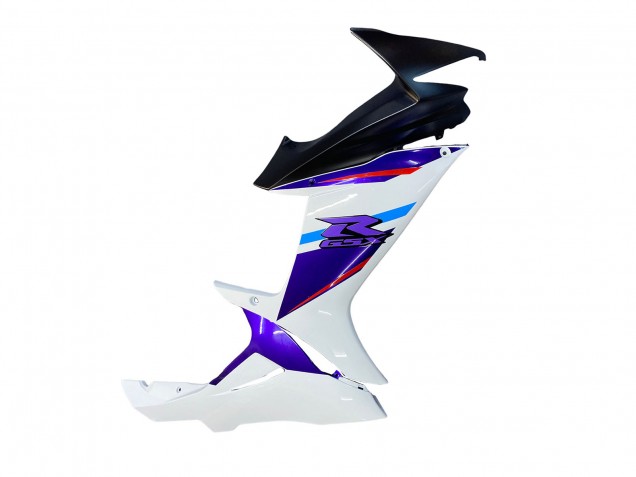 2011-2024 Suzuki GSXR 600 / GSXR 750 Motorcycle Fairings - Blue Purple White Canada for Sale