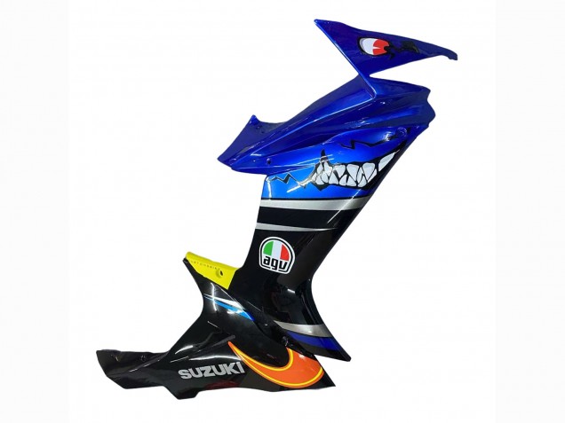 2011-2024 Suzuki GSXR 600 / GSXR 750 Motorcycle Fairings - Blue Yellow Canada for Sale