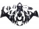 2011-2024 Suzuki GSXR 600 / GSXR 750 Motorcycle Fairings - Glossy Black Matte Black White Decal Canada for Sale
