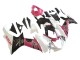 2011-2024 Suzuki GSXR 600 / GSXR 750 Motorcycle Fairings - White Pink Black Corona Canada for Sale