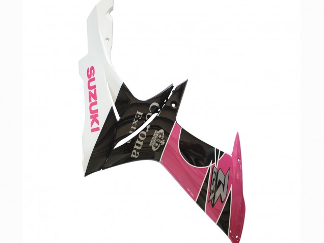2011-2024 Suzuki GSXR 600 / GSXR 750 Motorcycle Fairings - White Pink Black Corona Canada for Sale