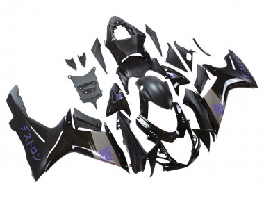 2011-2024 Suzuki GSXR 600 / GSXR 750 Motorcycle Fairings - Matte Black Grey Purple Canada for Sale