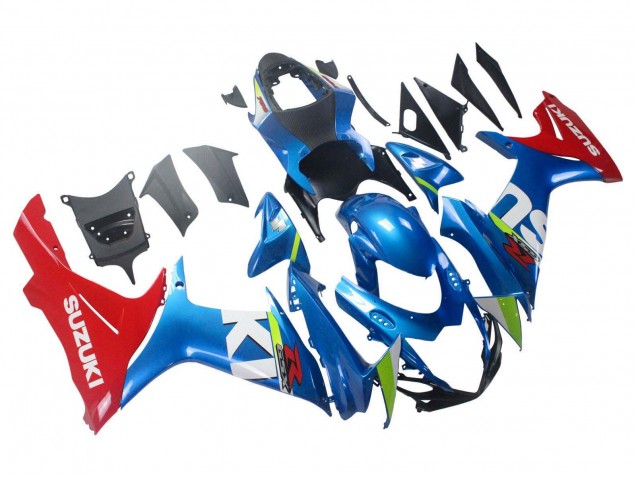 2011-2024 Suzuki GSXR 600 / GSXR 750 Motorcycle Fairings - Blue Red Canada for Sale