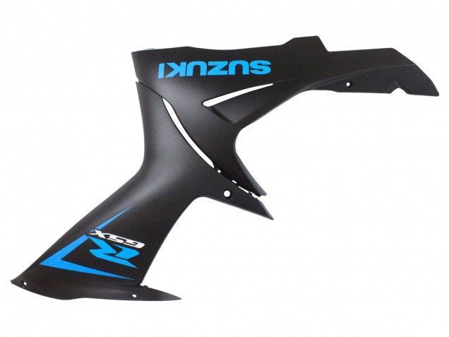 2011-2024 Suzuki GSXR 600 / GSXR 750 Motorcycle Fairing - Blue Matte Black Canada for Sale