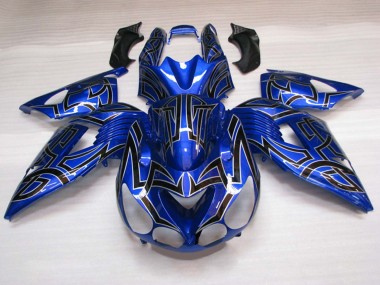 2011-2024 Suzuki GSXR 600 / GSXR 750 Motorcycle Fairings - Blue Black Canada for Sale
