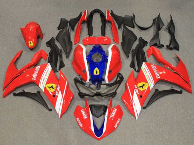 2015-2018 Yamaha YZF R3/R25 Motorcycle Fairings - Red White Blue Canada for Sale