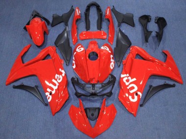 2015-2018 Yamaha YZF R3/R25 Motorcycle Fairings - Red White Supreme Canada for Sale