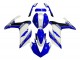 2015-2018 Yamaha YZF R3/R25 Motorcycle Fairings - White Blue Black Racing Canada for Sale