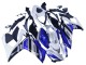 2015-2018 Yamaha YZF R3/R25 Motorcycle Fairings - White Blue Black Yamalube Canada for Sale