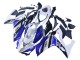 2015-2018 Yamaha YZF R3/R25 Motorcycle Fairings - White Blue Black Yamalube Canada for Sale