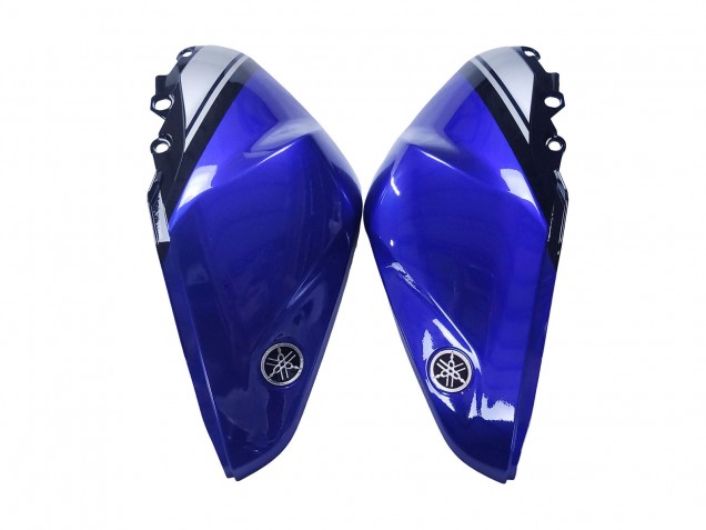 2015-2018 Yamaha YZF R3/R25 Motorcycle Fairings - White Blue Black Yamalube Canada for Sale