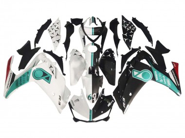 2015-2018 Yamaha YZF R3/R25 Motorcycle Fairings - White Green Glossy Black Canada for Sale