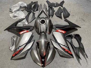 2015-2018 Yamaha YZF R3/R25 Motorcycle Fairings - Silver Red Black Racing Canada for Sale