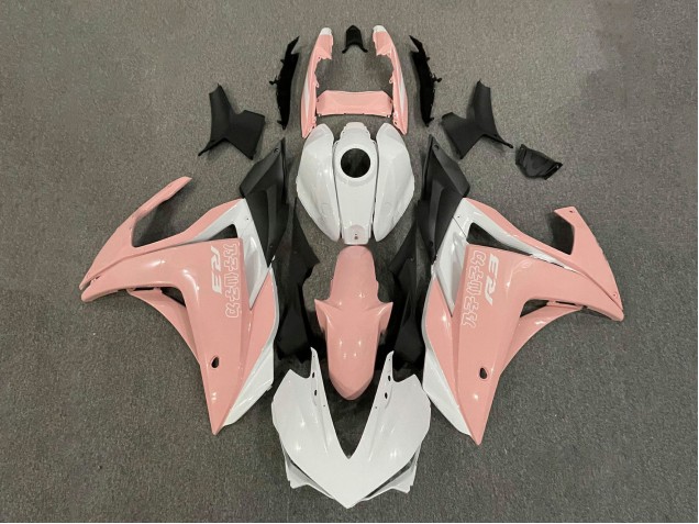 2015-2018 Yamaha YZF R3/R25 Motorcycle Fairings - White Pink Matte Black Canada for Sale