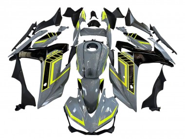 2015-2018 Yamaha YZF R3/R25 Motorcycle Fairings - Nardo Grey Neon Yellow Black Canada for Sale