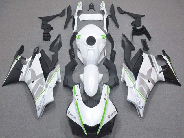 2019-2021 Yamaha YZF R3/R25 Motorcycle Fairings - White Green Silver Black Canada for Sale